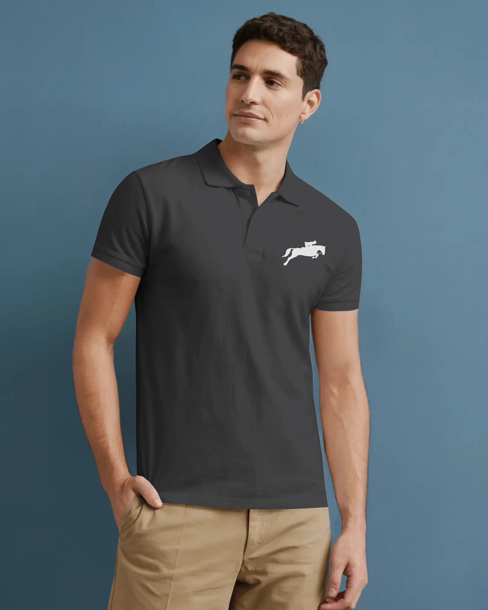 Black Polo T shirt Premium