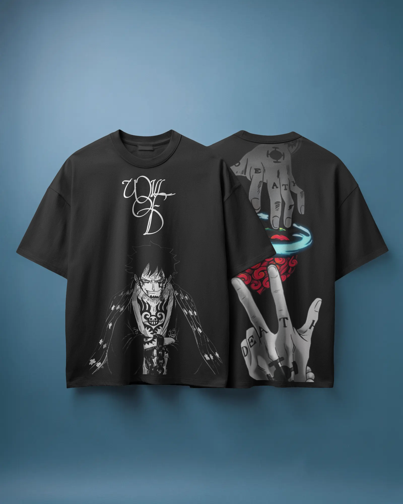 Death Ink Oversized Anime Tee