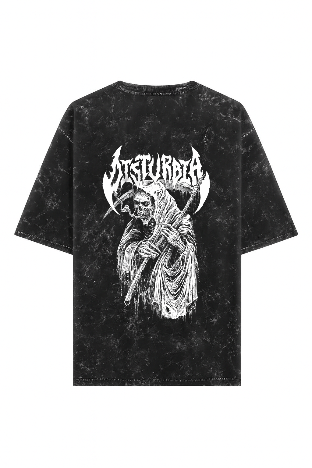 Disturbia Reaper Acidwash Tee